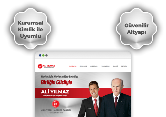 MHP Belediye Başkan Adayı Web Sitesi