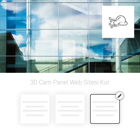 3D Cam Panel Web Sitesi Kur