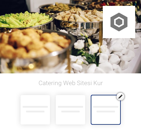 Catering Web Sitesi Kur