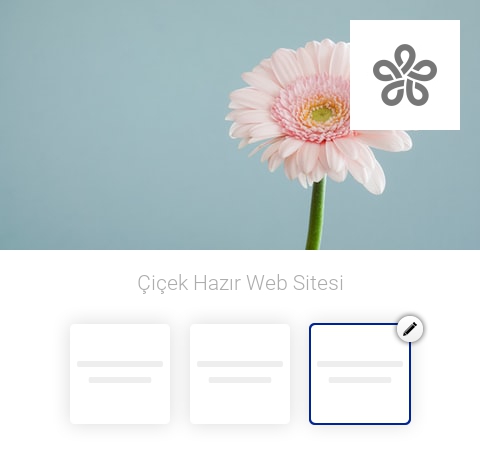 Çiçek Hazır Web Sitesi