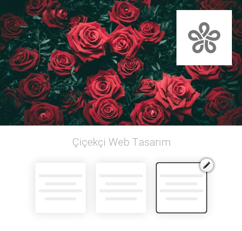 Çiçekçi Web Tasarım