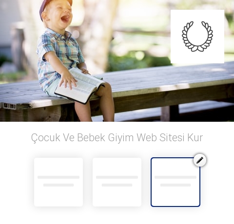 Çocuk Ve Bebek Giyim Web Sitesi Kur