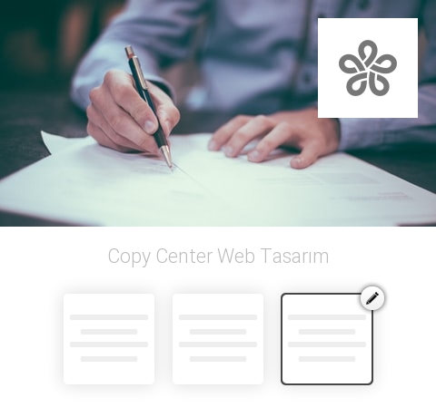 Copy Center Web Tasarım