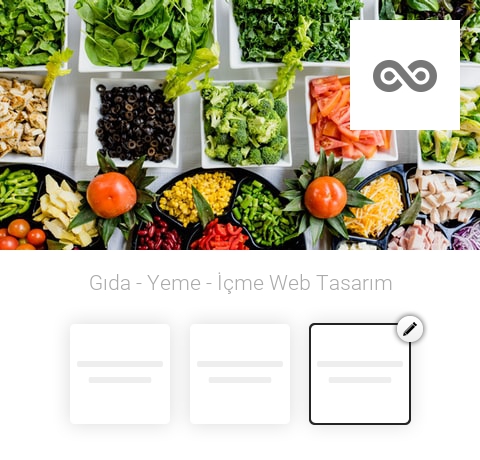Gıda - Yeme - İçme Web Tasarım