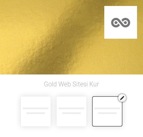 Gold Web Sitesi Kur