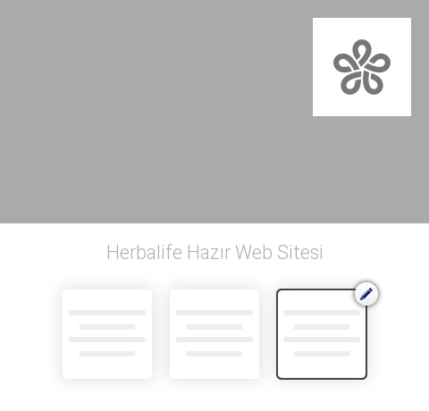 Herbalife Hazır Web Sitesi