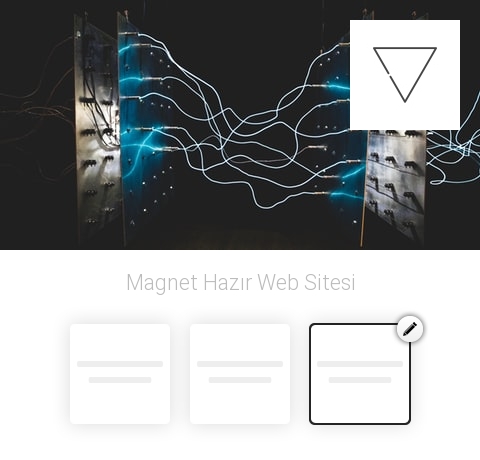 Magnet Hazır Web Sitesi
