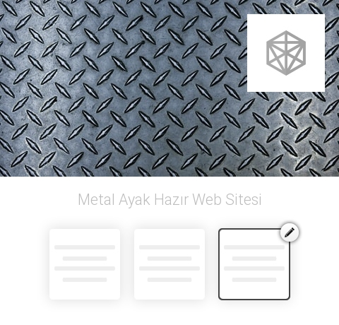 Metal Ayak Hazır Web Sitesi