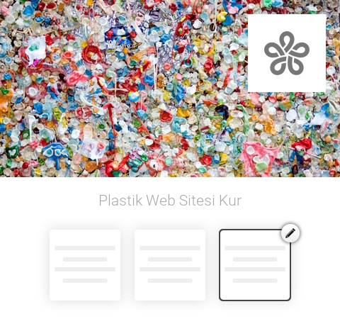 Plastik Web Sitesi Kur