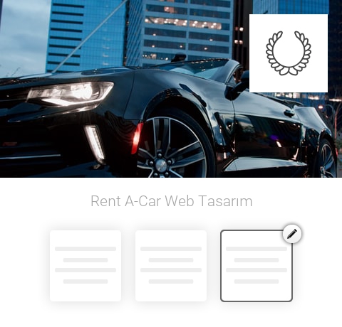 Rent A-Car Web Tasarım