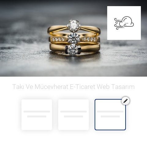 Takı - Mücevherat E-Ticaret Web Tasarım