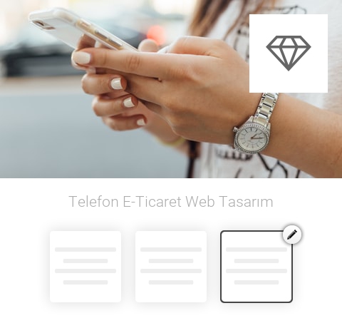 Telefon E-Ticaret Web Tasarım