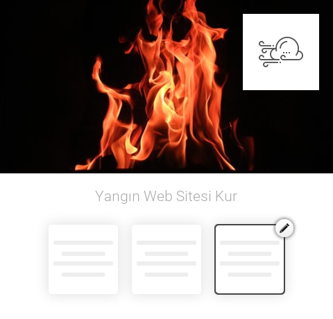Yangın Web Sitesi Kur