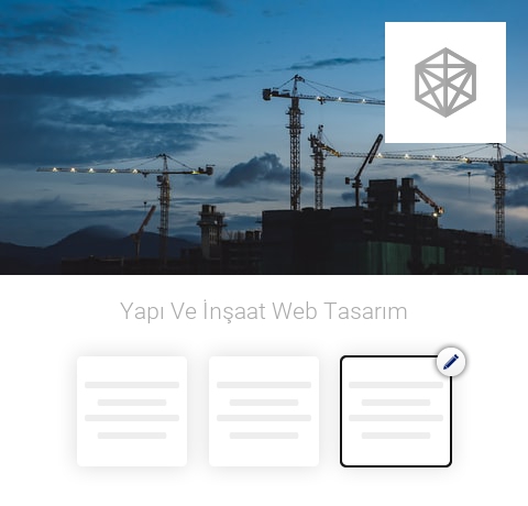 Yapı - İnşaat Web Tasarım